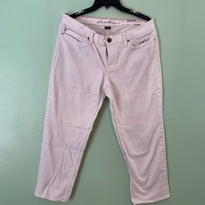 Eddie Bauer boyfriend fit relaxed capris